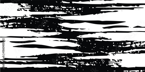 Tire tracks background for rally, drift, motocross, off-road and other auto and motorsport. Black tire marks on a white background with a worn effect and splashes of dirt. Vector isolated texture