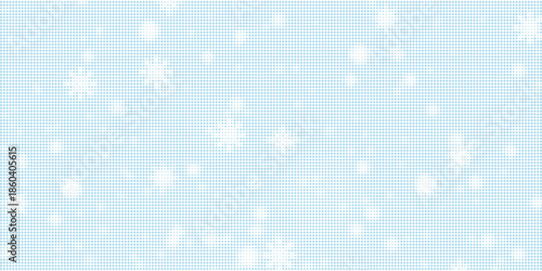 Cute minimalistic snowflakes collection. Festive winter holiday decorations for Christmas and New Year. Flat vector illustration