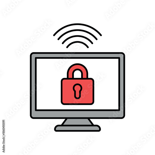 Icon a VPN, isolated against a clean background.