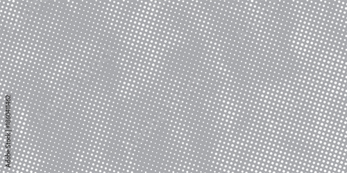 Elegant light gray dotted background with soft halftone shading and a refined modern aesthetic. Suitable for branding, packaging, and digital design elements.