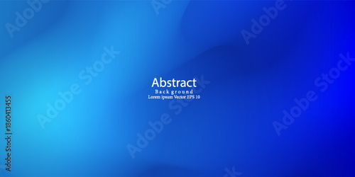 Blue Abstract Gradient Background with Smooth Flowing Shapes. Modern concept for graphic design, background, web design, poster, banner, book, slideshow.