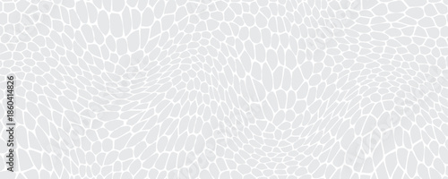 Abstract seamless polygonal white texture pattern