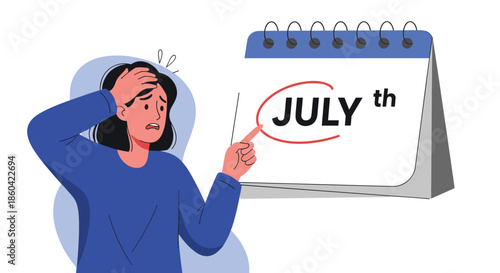 Feeling overwhelmed by important dates on the calendar remember deadlines.