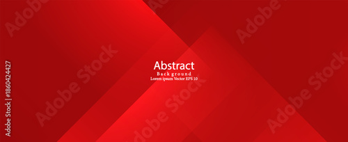 Abstract Dynamic Red Gradient Shapes Background. Modern creative trendy design in vector illustration