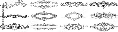 Elegant Ornament Design: Exquisite array of handcrafted ornaments, each a testament to meticulous artistry and decorative refinement.