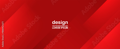 Abstract Dynamic Red Gradient Shapes Background