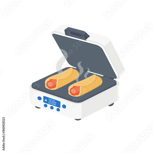tokyo pancake make Vector icons illustration on white background