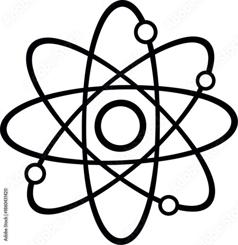 Simplified atomic structure