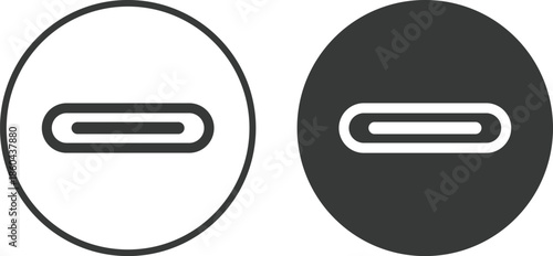 USB C Interface Icons. Type C plug symbol. Reversible connector graphic design. Modern gadget and smartphone regulation signs
