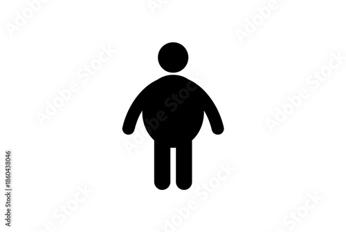 Universal accessibility symbol isolated on white background, Vector, illustration