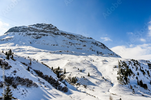 Bivio, Julierpass, Passstrasse, Passhöhe, Engadin, Alpen, Piz Turba, Piz Platta, Winter, Winterwanderweg, Wintersport, Neuschnee, Schneedecke, Graubünden, Schweiz