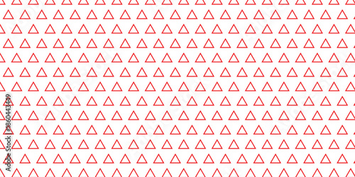 simple red outline triangle pattern art for banner poster background.