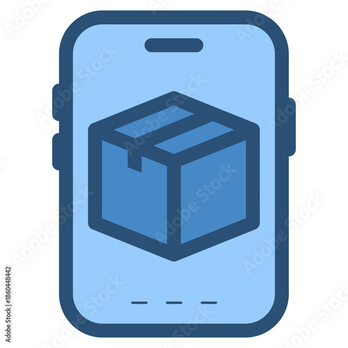 shipping package app icon