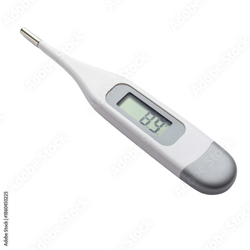 Precision Digital Medical Thermometer White Background