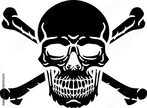 A skull and crossbones pira...