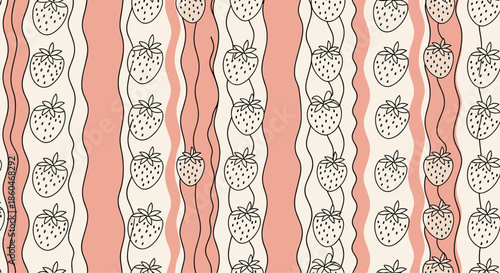 Vibrant seamless pattern with colorful striped lollipops and sweet candies in red and green shades on a plain white background.