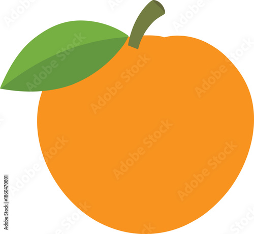Ripe Apricot Slice Wedge On Transparent Background