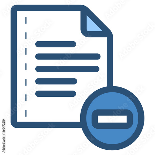 delete document icon