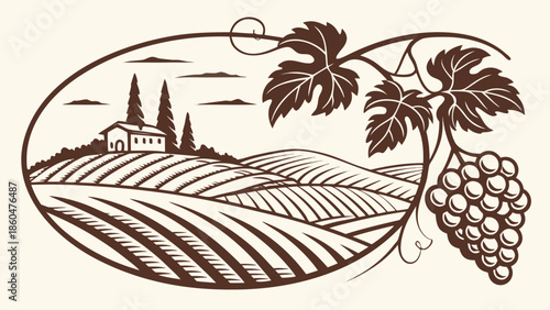 Vetor de uma silhueta de palmeira em uma ilha tropical com mar e sol em uma paisagem de verão para projeto de viagem de férias ao paraíso exótico