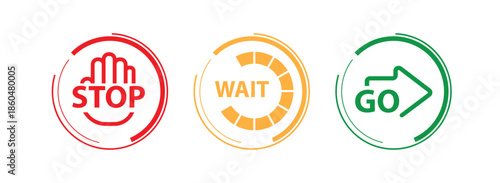 go wait stop sign