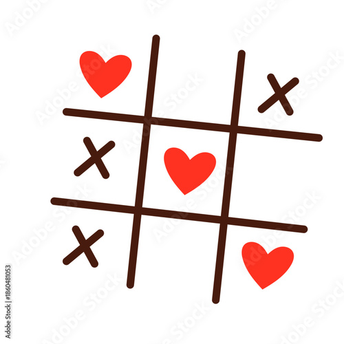Heart Tic Tac Toe Game