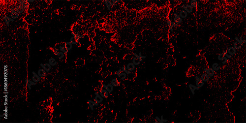 Graphic design element grainy wall style concept for banner, flyer, poster, brochure, cover, etc. Abstract Watercolor red grunge background painting. Crimson red blaze fire flame grungy smoke texture.