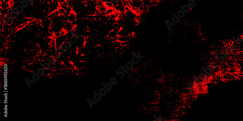 Graphic design element grainy wall style concept for banner, flyer, poster, brochure, cover, etc. Abstract Watercolor red grunge background painting. Crimson red blaze fire flame grungy smoke texture.