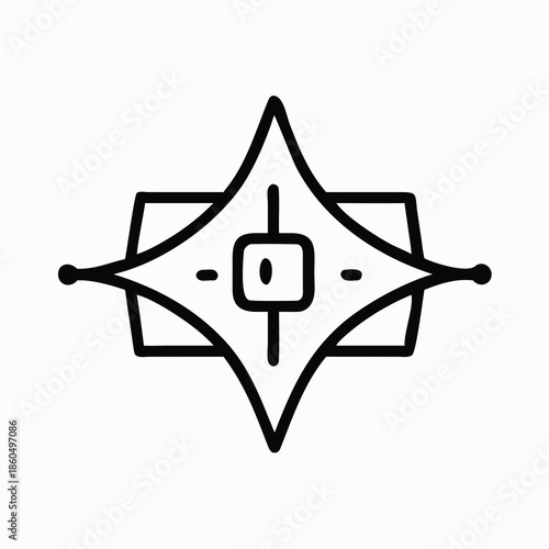 star icon vector illustration