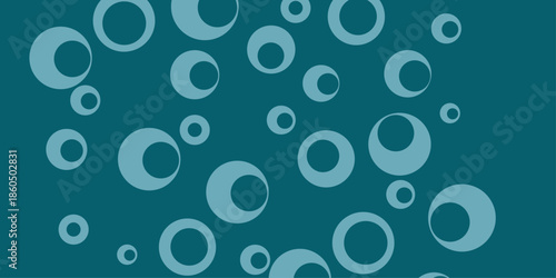 Background bubble abstract. vector Bubbles Circle Dots. simple elegant. modern trend. gray circles pattern on a blue background. abstract soft circles background template