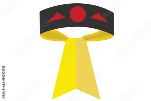 Martial Arts Headband with School Symbols
