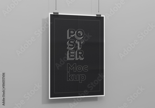 Hanging Poster Mockup