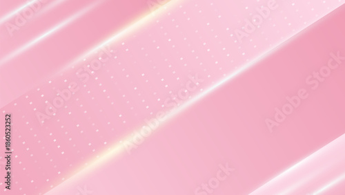 Elegant Pink Background  Modern Diagonal Lines and Dots