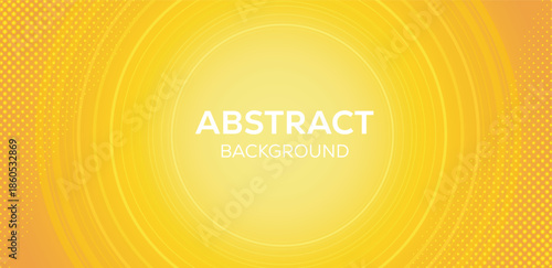 Vibrant yellow abstract background