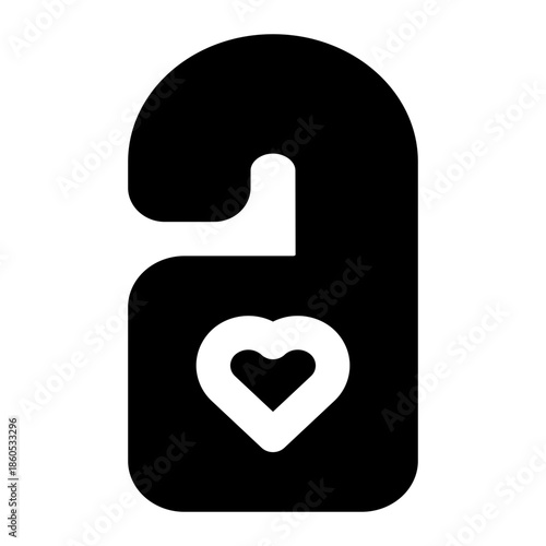 door hanger icon for illustration