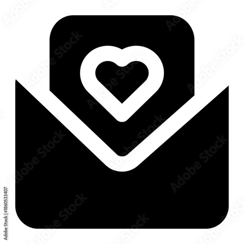 letter icon for illustration