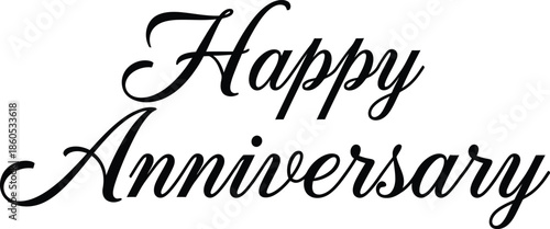Happy anniversary greeting card image