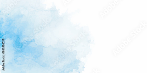 Serene blue sky with soft clouds