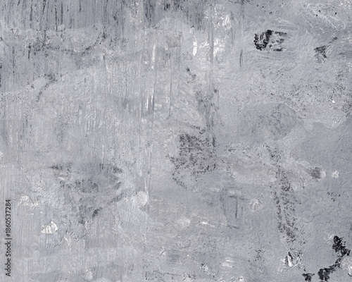 Abstract Grey Hand Painted Textured Background
