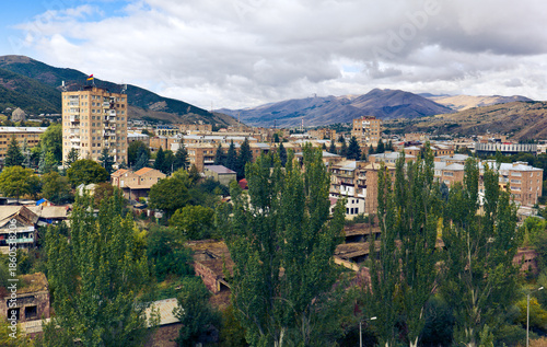 General view of Vanadzor. Lori Province, Armenia

