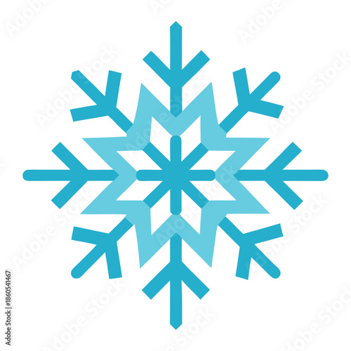 snowflake vector illustration