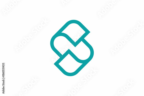 Letter TS Transaction Logo 