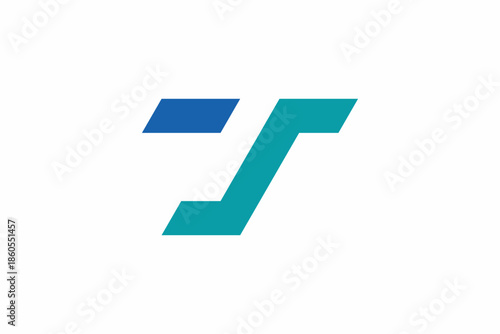 Simple Letter TS Logo 