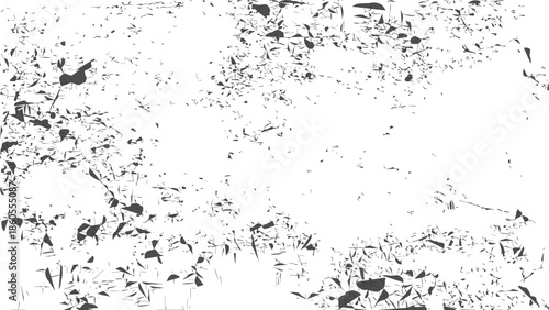 Black and white distressed grunge texture background with vintage rough details for posters branding and digital design use