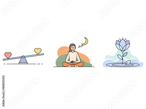 Mental Wellness and Emotional Balance Concepts