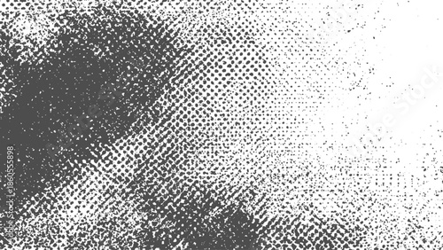 Vintage grunge texture vector with rough grain overlay ideal for t shirt graphics branding and creative print design