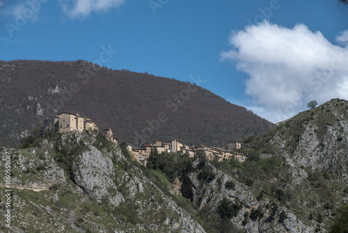 Berdorf Castrovalva in den Abruzzen