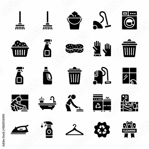 Collection of fashion icons showcasing clothing, accessories, and jewelry for a stylish wardrobe