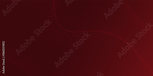 Contemporary technology cover design set. Luxury background with red line pattern (guilloche curves). Premium vector tech backdrop for business layout, digital certificate, formal brochure template