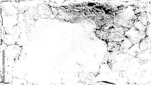 Abstract monochrome background. Black and white texture pattern with ink spots, stains. for printing and design