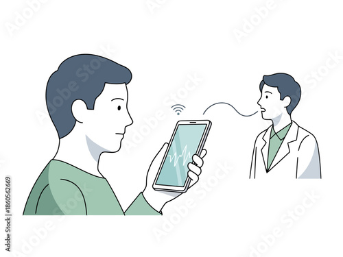 Online Medical Consultation via Smartphone Doctor Patient Communication